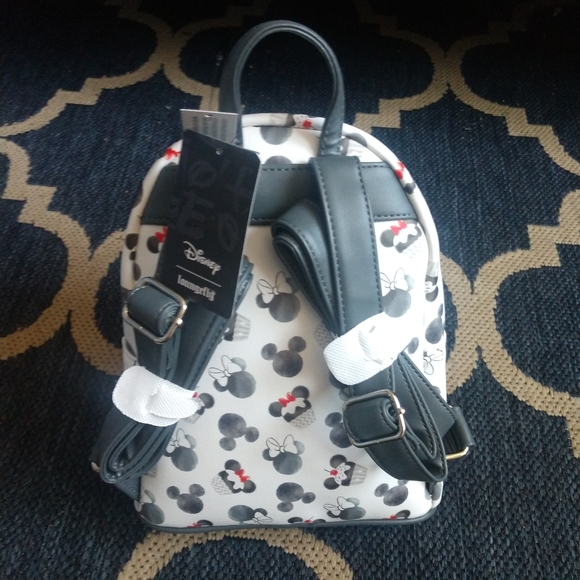 Minnie/Mickey Disney Loungefly Mini Backpack - Picture 2 of 6